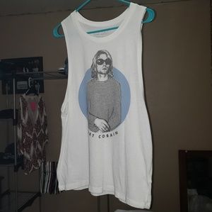 Kurt Cobain Tank Size Small